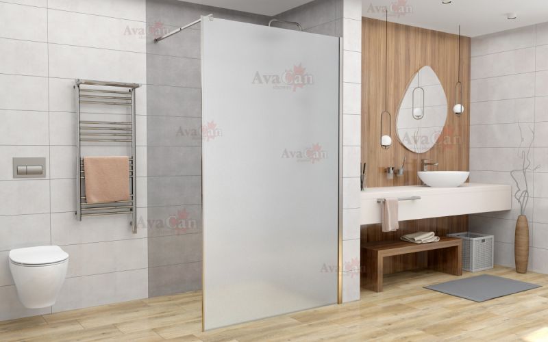 Душевая перегородка AvaCan MC120 MT хром